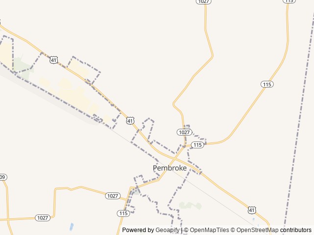 Map for The Trailhead Lodge – Pet-Friendly Family Camper near Pembroke, TN