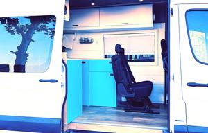 The Maui is a 2016 Mercedes Sprinter 2500