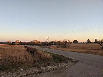 Roading leading into West Rolling Hills