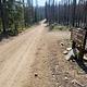 Turnoff of Road #468 to Horse Heaven Cabin to the south