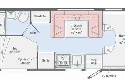 Spacious Easy To Drive 24' Winnebago Chalet 3 Beds