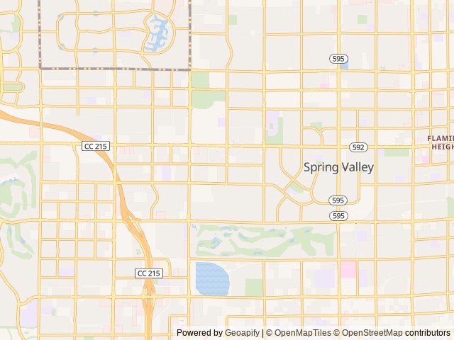 Map for 2024 Freedom Elite 'The Judy' near Las Vegas, NV