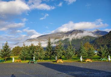 Back row RV sites