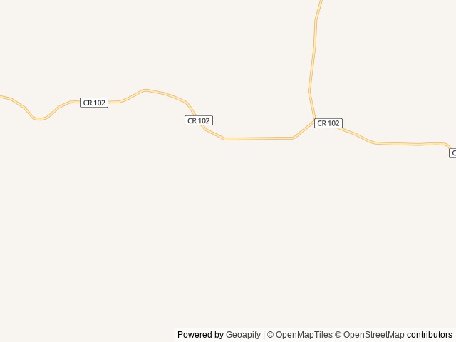 Map of Prior Flat Campground location at Rawlins, WY, United States