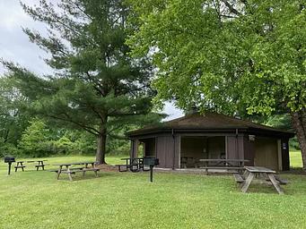View of the Clark Shelter