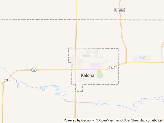 Map for Coachmen near Kalona, IA