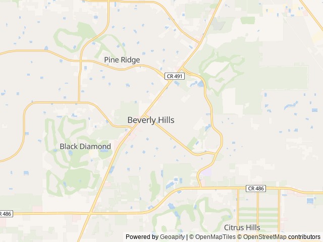 Map for 2021 RESORT STYLE RV LIVING !  32 ft Coachman Freelander near Beverly Hills, FL