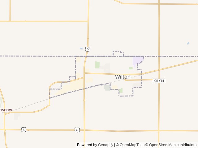 Map for 2018 Heartland Mallard 26 near Wilton, IA