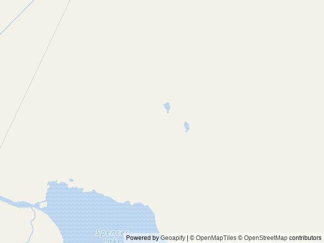Map of Spencer Bench Cabin location at Girdwood, AK, United States