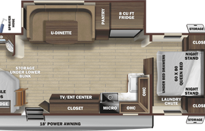 2022 Highland Ridge RV Mesa  Ridge Lite ML241BH