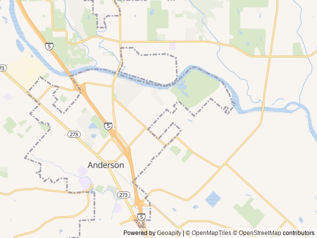 Map for 2022 Braxton Creek Free Solo Plus FAM near Anderson, CA