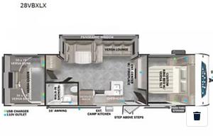 Dream Camper! Private King Master & Priv Bunkhouse