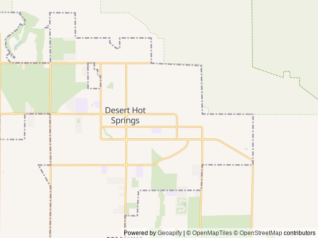 Map for 2015 Thor Chateau near Desert Hot Springs, CA