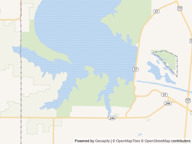 Map of West Rolling Hills location at Junction City, KS, United States