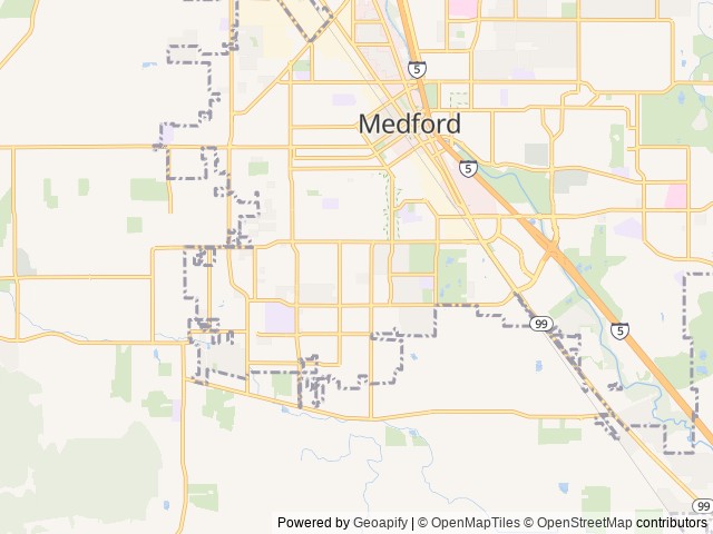 Map for 2021 Keystone RV Springdale Mini 1760BH near Medford, OR
