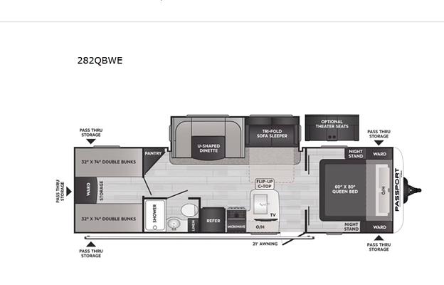 Family Adventure RV – Sleeps 8 | 2021 Keystone