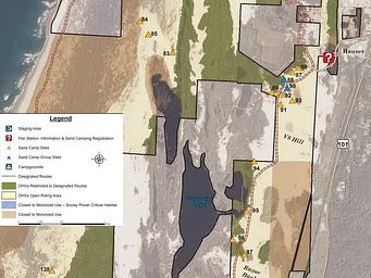 Sand Camp Map