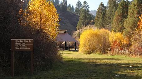 Robie Creek Park Group Shelter