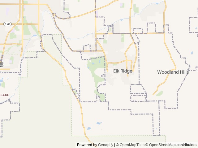 Map of Gladstan RV Park location at Payson, UT, United States
