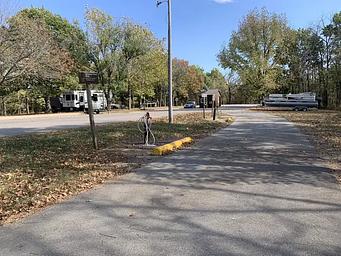 Dump Station at park attendant booth 