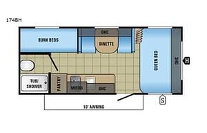 2018 Jayco Jay Flight SLX 174BH