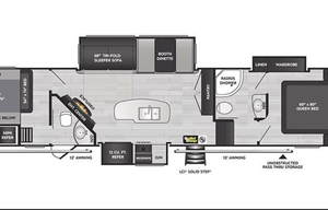 2023 Keystone RV Cougar 364BHL RV rental photo 10