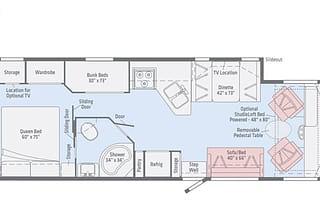 Winnebago Vista-King bed, Bunks - w/Onboard WIFI