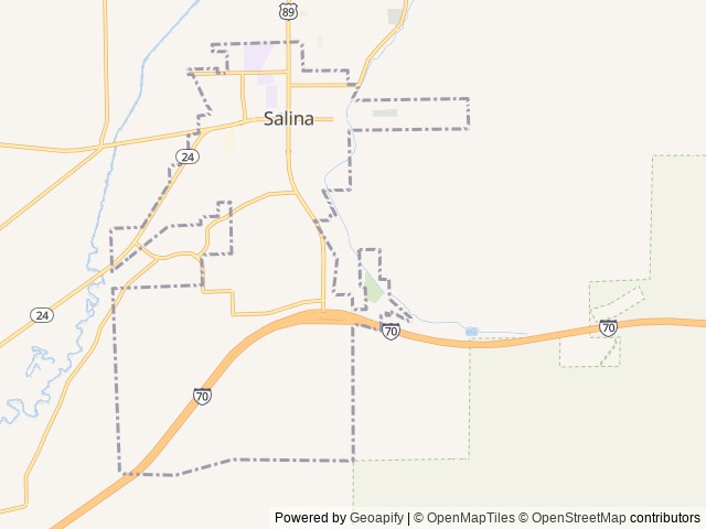 Map for 2020 Jayco Jay flight M-287BHSW near Salina, UT