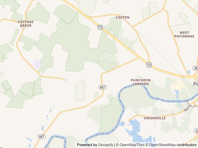 Map for 2020 Coachmen RV Catalina Legacy 303QBCK near Pocomoke City, VA