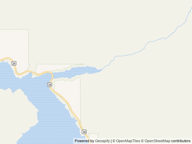 Map of Big Elk Group Campground location at Irwin, ID, United States