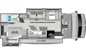 2023 Solar Dream Cruiser with 2 slides and 4 beds