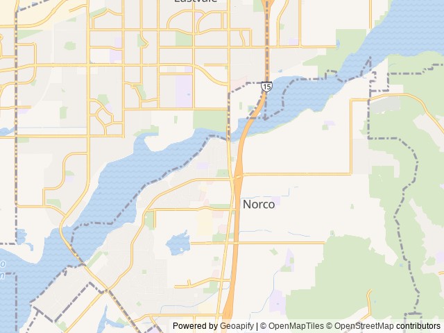 Map for THOR CHATEAU near Big Bear Lake, CA