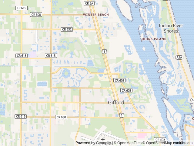 Map for Luxury Mercedes adventure Van near Vero Beach, FL