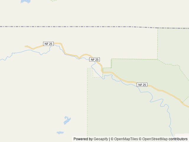 Map of Hamma Hamma Cabin location at Lilliwaup, WA, United States