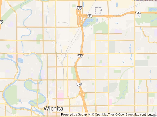 Map of Love's RV Hookup-Wichita KS 958 location at Wichita, KS, United States