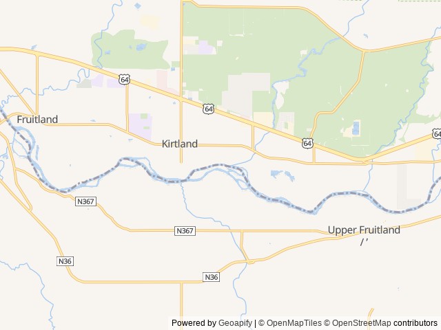 Map for Minnie Winnie - Sleeps 6 near Durango, CO