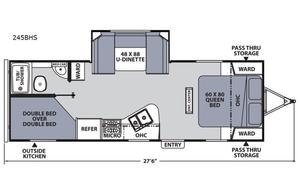 2019 Coachmen RV Apex Ultra-Lite 245BHS
