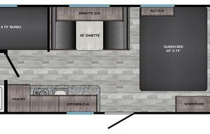 Family Fun 2019 CrossRoads RV Zinger Lite ZR18BH