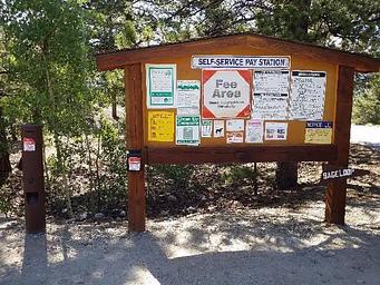 White Star Campground Information Kiosk