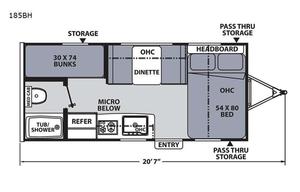 2023 Coachmen RV Apex Nano 185BH RV rental photo 3