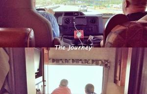 "JOURNEY" Someone said, "the difference between a trailer and a motorhome is destination or the journey."