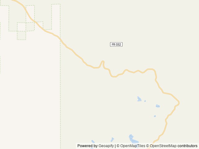 Map of Gooseberry Admin Site Cabins location at Richfield, UT, United States