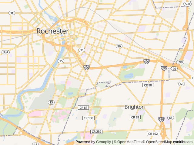 Map for 2013 TAB TAB near Rochester, NY