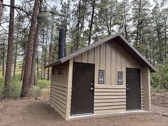 A photo of facility Ute Campground (CO)
New bathrooms at Ute

