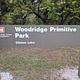 Woodridge Primitive Campground Park ID Sign