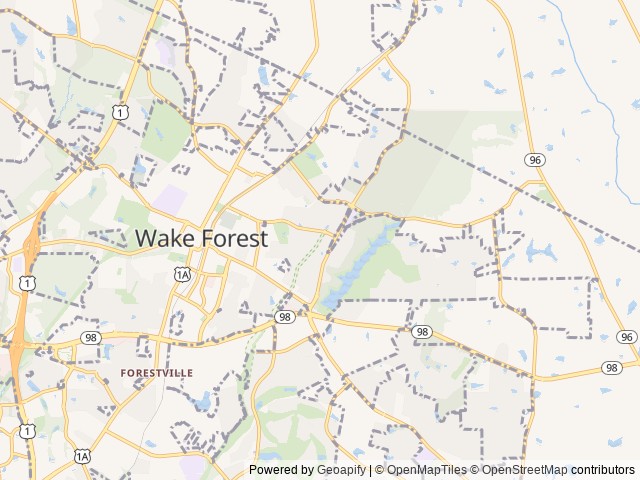 Map for " Kelly” Keystone Camper near Wake Forest, NC