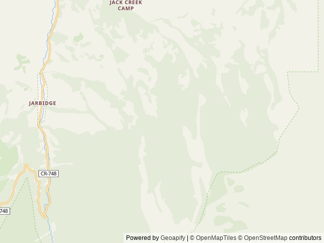 Map of The Eagle's Nest location at Jarbidge, NV, United States