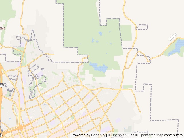 Map of Dixon Lake Recreation Area location at Escondido, CA, United States