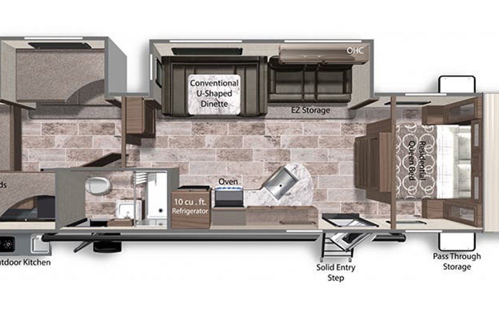 2021 Dutchmen RV Aspen Trail 3210BHDS
