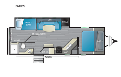 2022 Heartland North Trail 26DBS RV rental photo 3